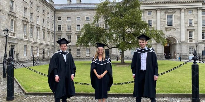 Graduation Day at Trinity College Dublin