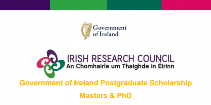 Government of Ireland  Postgraduate Scholarship